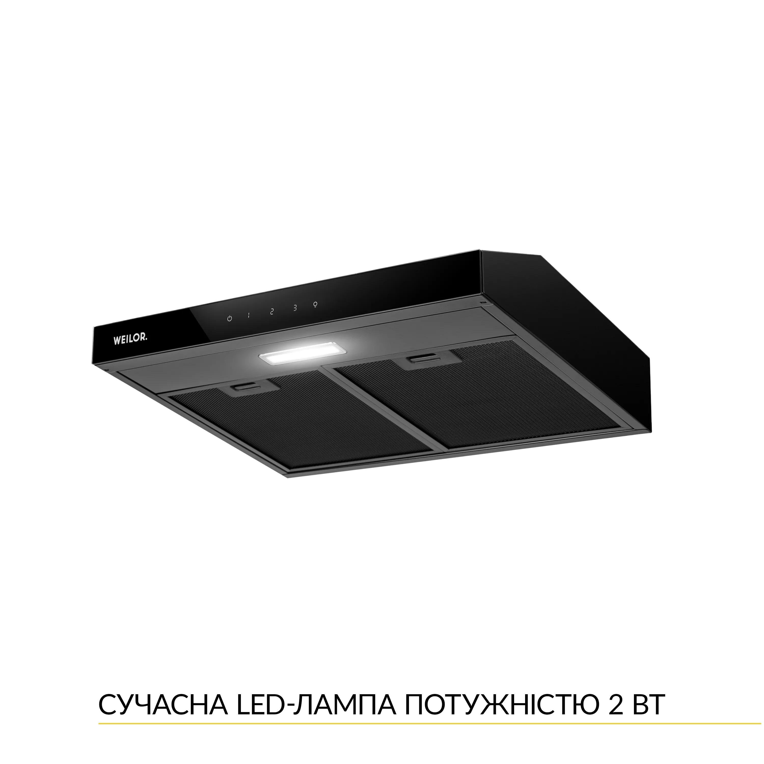Вытяжка плоская WEILOR WPL 5092 FBL - фото 4