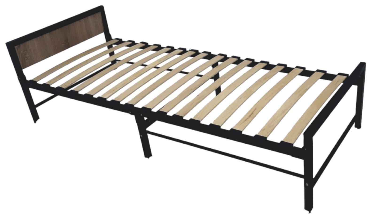 Раскладушка с матрасом Marcell DH-14 на ламелях с металлическим каркасом нагрузка 130 кг 200x80x33 см Черный (784780025) - фото 6 Раскладушка с матрасом Marcell DH-14 на ламелях с металлическим каркасом нагрузка 130 кг 200x80x33 см Черный (784780025) - фото 6