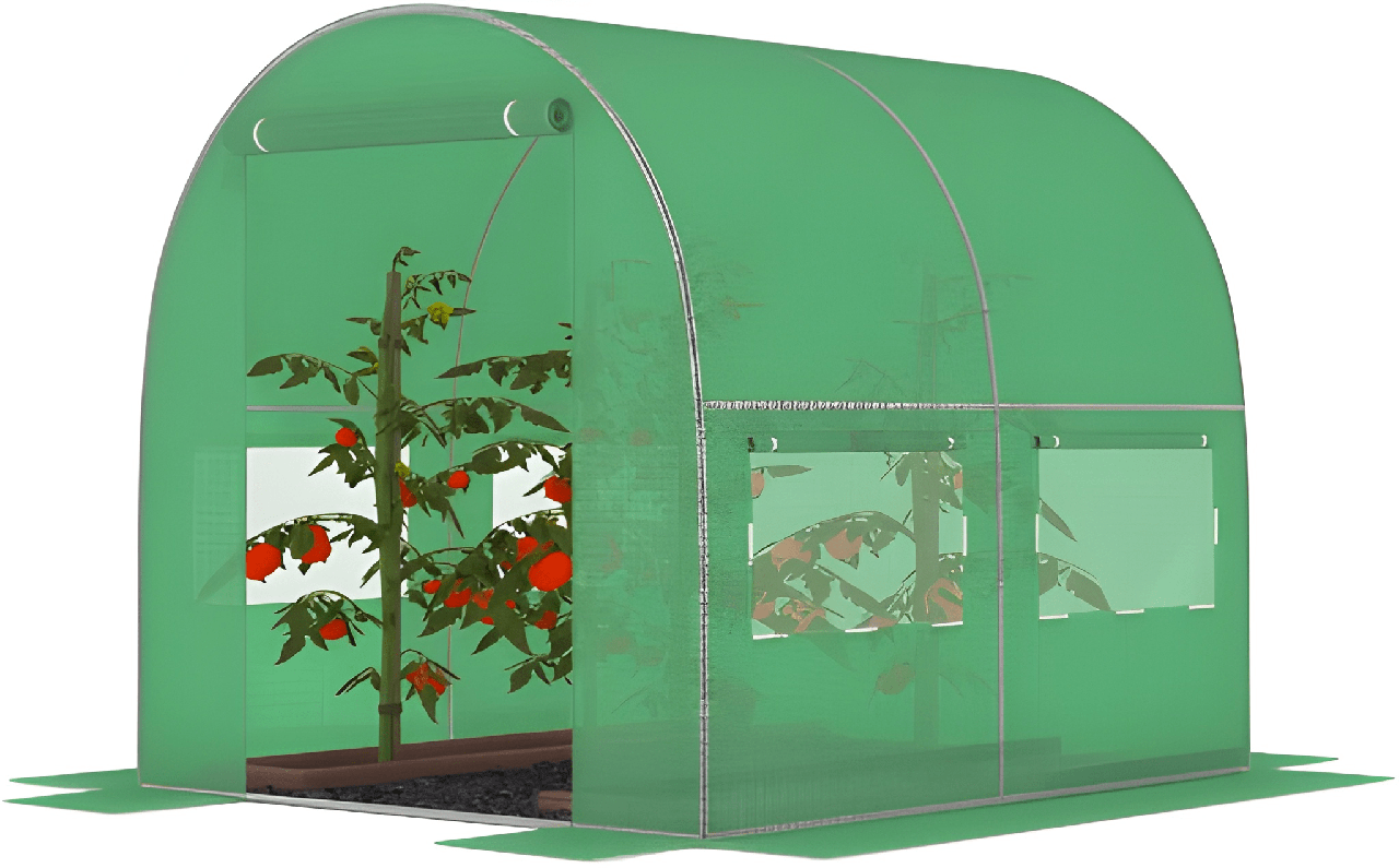 Теплиця парник ангарного типу HP-1073 2,5x2x2 м 5 м2