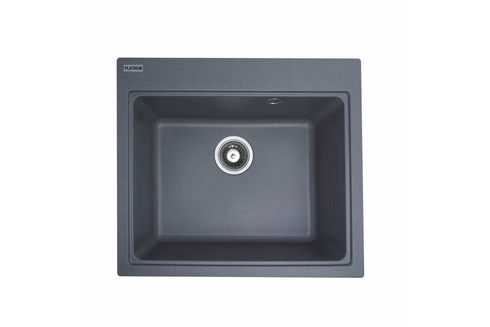Мойка кухонная Platinum Vesta 5852 Серый муссон (374897)