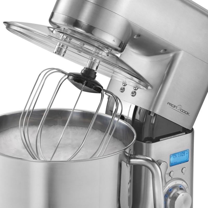 Кухонный комбайн Profi Cook PC-KM 1096 алюминиевый корпус 1500 Вт 10 л (1096) - фото 5 Кухонный комбайн Profi Cook PC-KM 1096 алюминиевый корпус 1500 Вт 10 л (1096) - фото 5