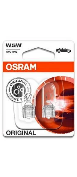 Автомобільна лампа розжарювання Osram OSR 2825-2BL W5W 5 Вт 12V 2 шт. (23560330)