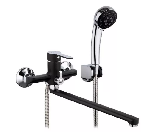 Смеситель для ванны Frap F2242 Черный/Хром