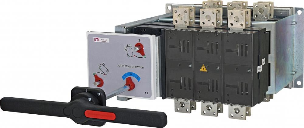 Перемикач навантаження ETI LA5/D CO I-0-II 3P 1600A 500 V виносна рукоятка (4667007)