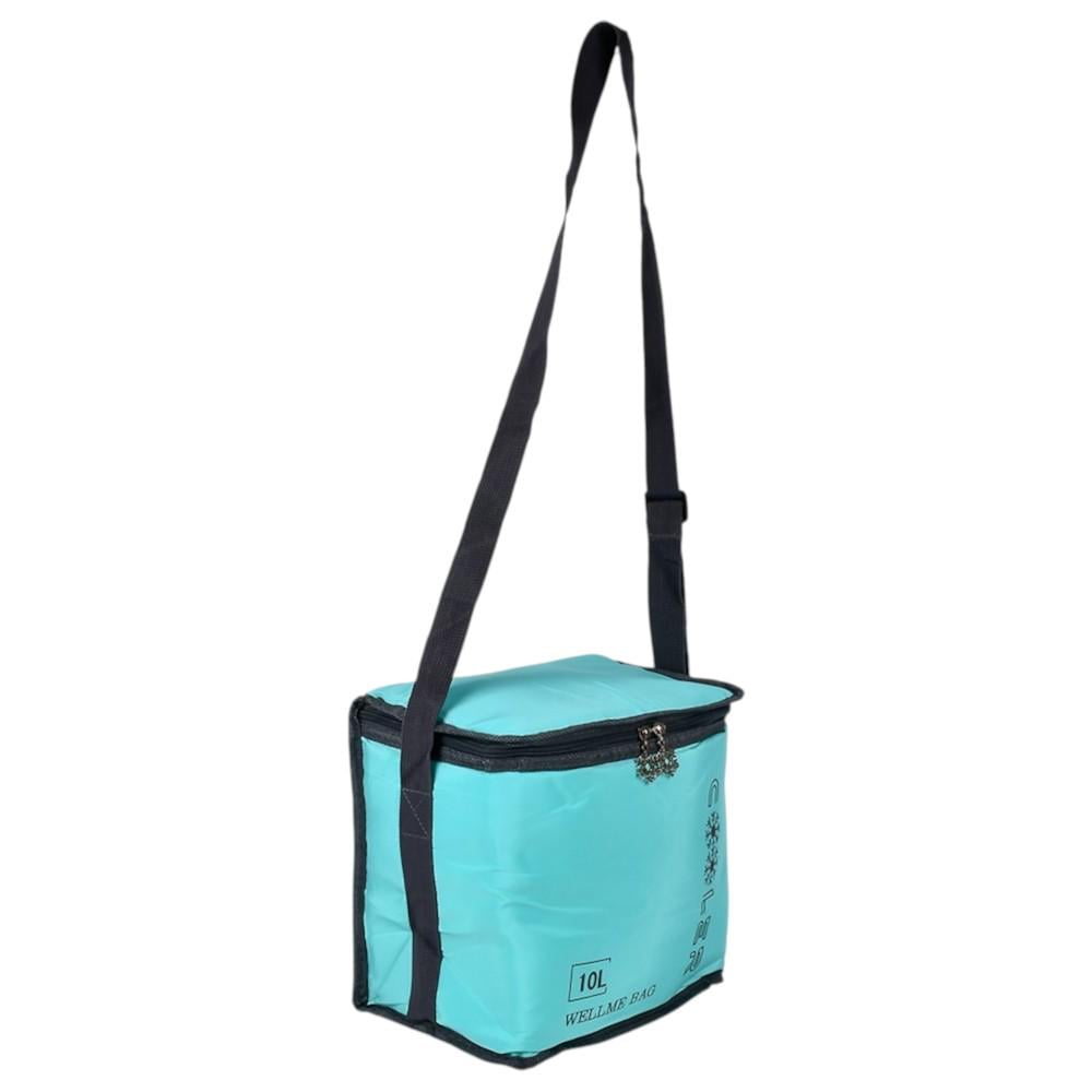 Термосумка Wellme Cooler 25х16х23 см 10 л Бирюзовый (MH-5367-S)
