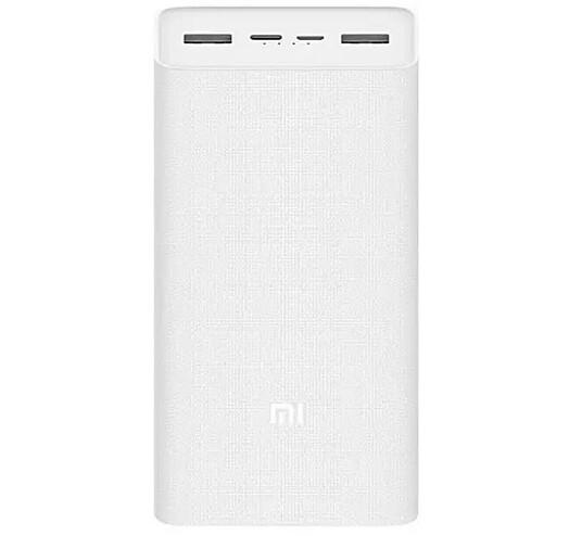 Портативная батарея Mi 3 Quick Charge PB3018ZM VXN4307CN 30000mAh White