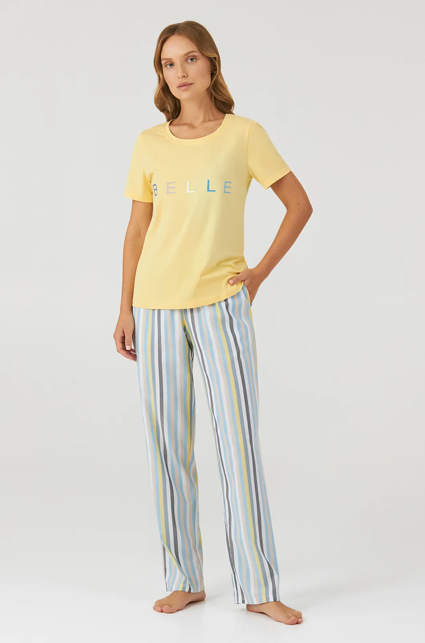 Пижама женская Ellen BELLE 2080/16/01 S Желтый (31329034)