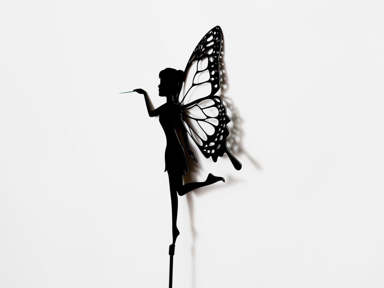 Садовая фигура Фея металлическая для сада/газона/клумбы (DCR050) - фото 6 Садовая фигура Фея металлическая для сада/газона/клумбы (DCR050) - фото 6