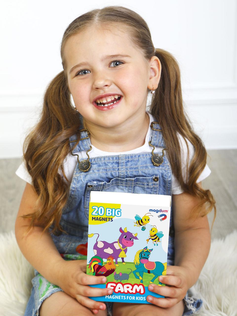 Набір магнитів Magdum Ферма Малюнки 20 шт. (ML4031-32 EN) - фото 6 Набір магнитів Magdum Ферма Малюнки 20 шт. (ML4031-32 EN) - фото 6