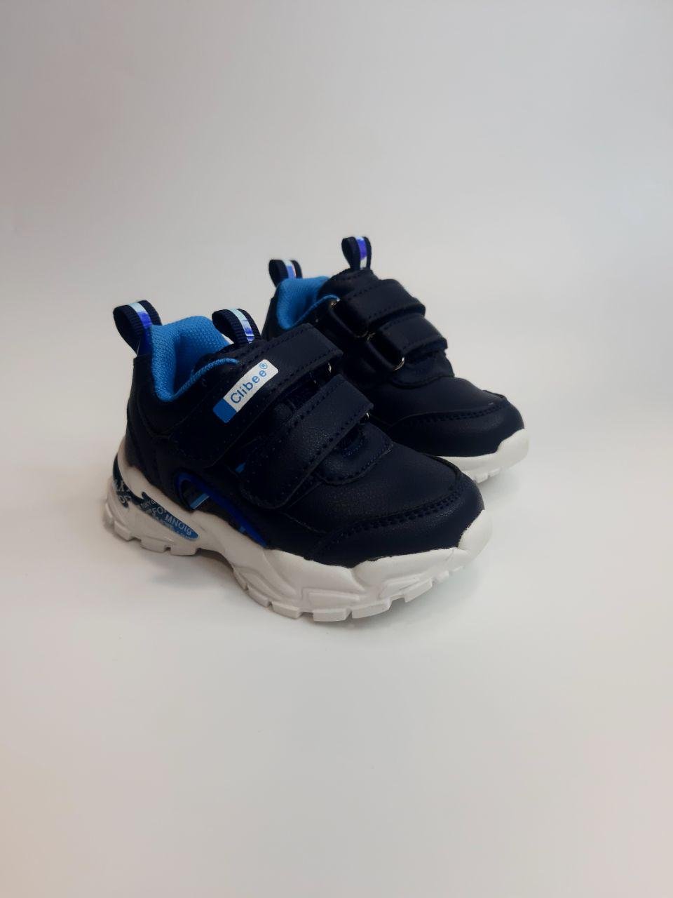 Кроссовки для мальчика Clibee р. 23 14 см Синий (69 Е bl-bl) Кроссовки для мальчика Clibee р. 23 14 см Синий (69 Е bl-bl)