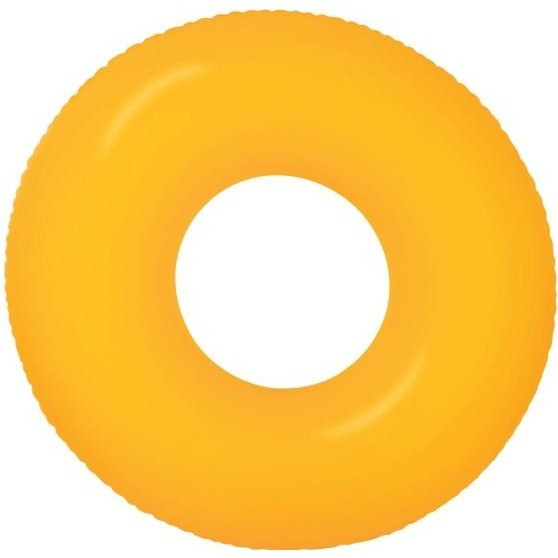 Надувной круг для купания 59262 Неоновый Желтый