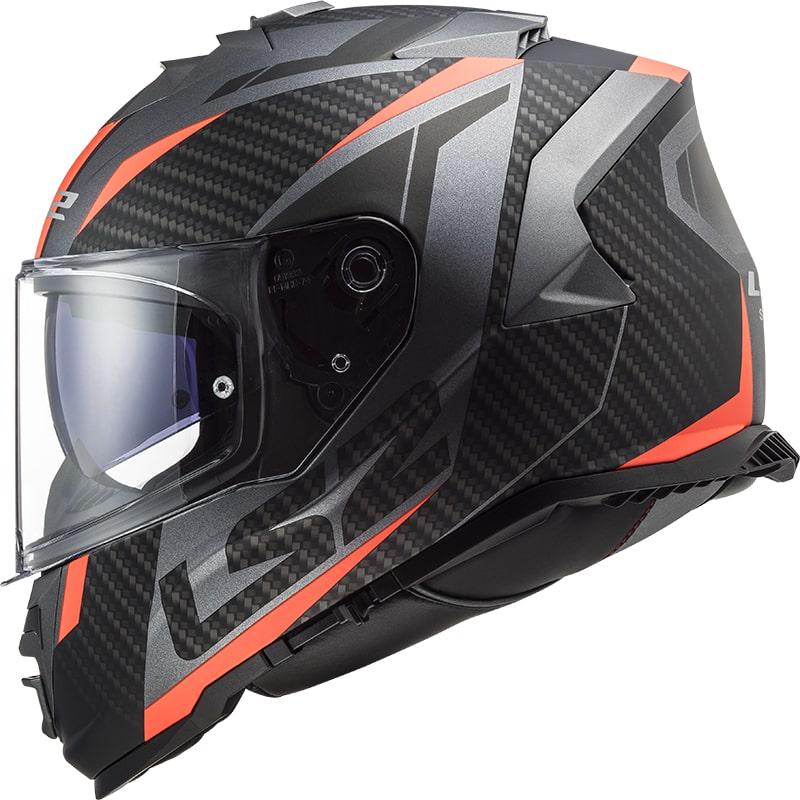 Мотошлем LS2 FF800 STORM RACER L Matt Titanium/Fluo Orange (13734)