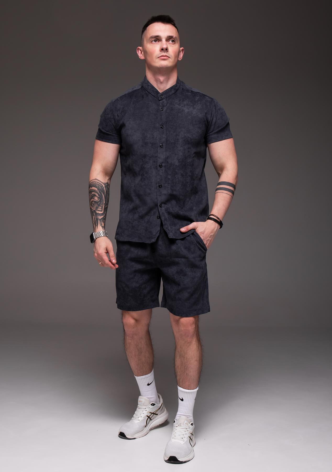 Костюм мужской вельветовый летний S Серый (2377/1/1) - фото 5 Костюм мужской вельветовый летний S Серый (2377/1/1) - фото 5