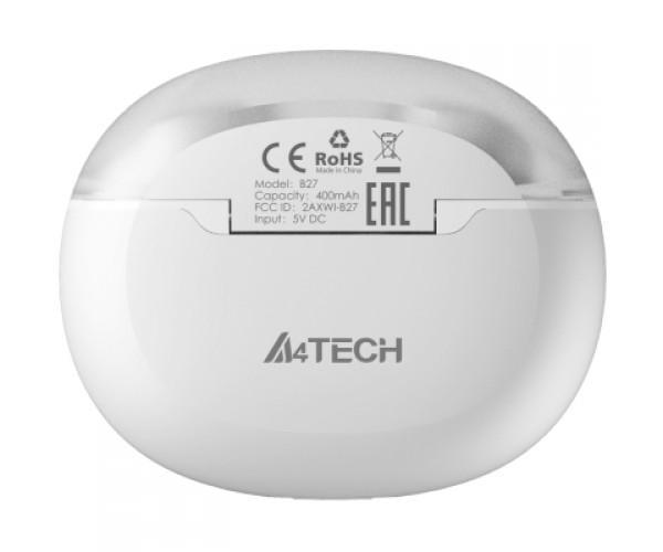 Наушники A4Tech B27 Grayish White (56975) - фото 4
