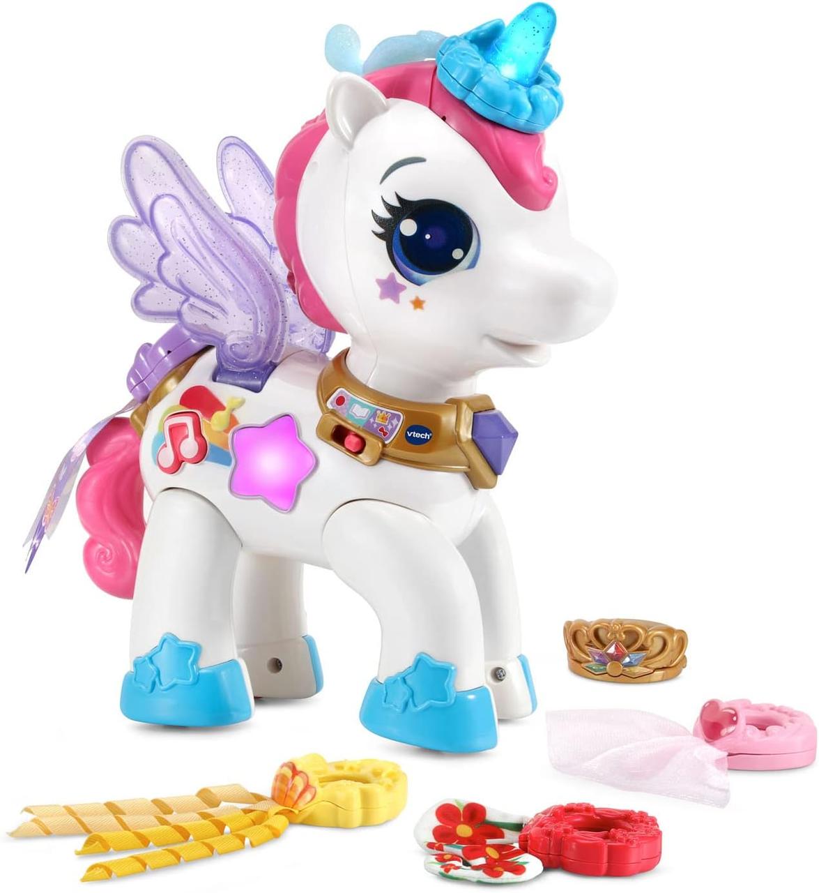 Интерактивная игрушка VTech Style and Glam On Unicorn (80-542500) - фото 1