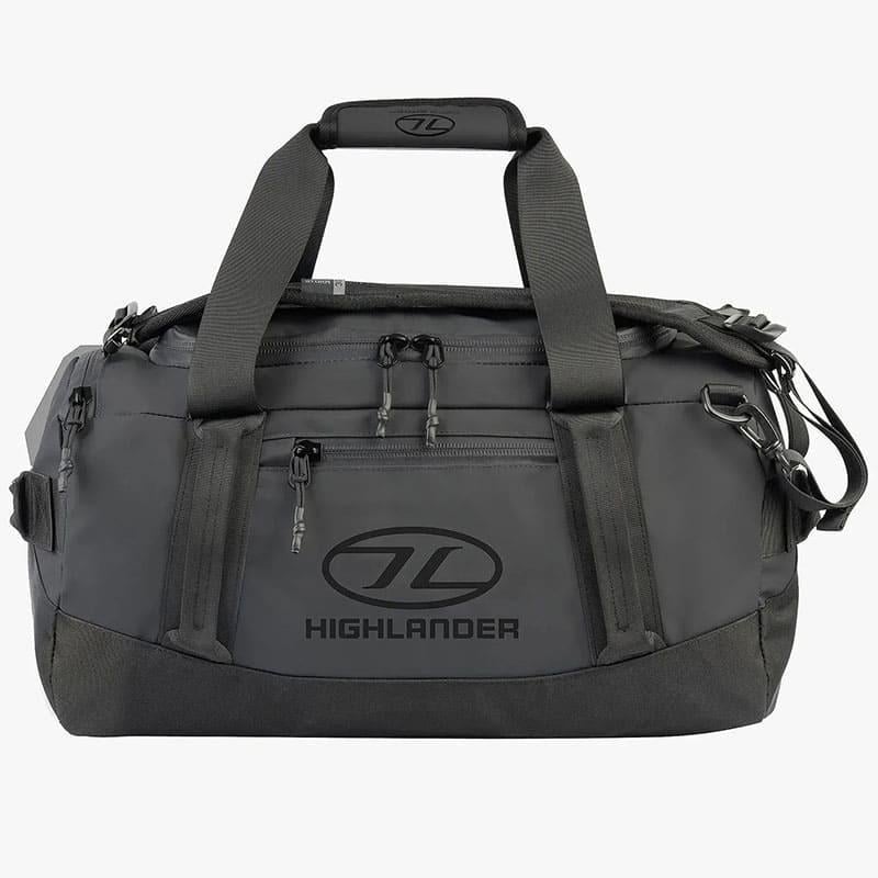 Дорожня сумка Highlander Hauler Duffel водозахисна 30 л Black (931646)