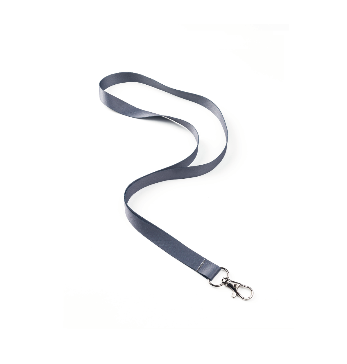 Шнурки для бейджей ВЕЛС с карабином 15 мм 50 шт. Серый (3330000039265)