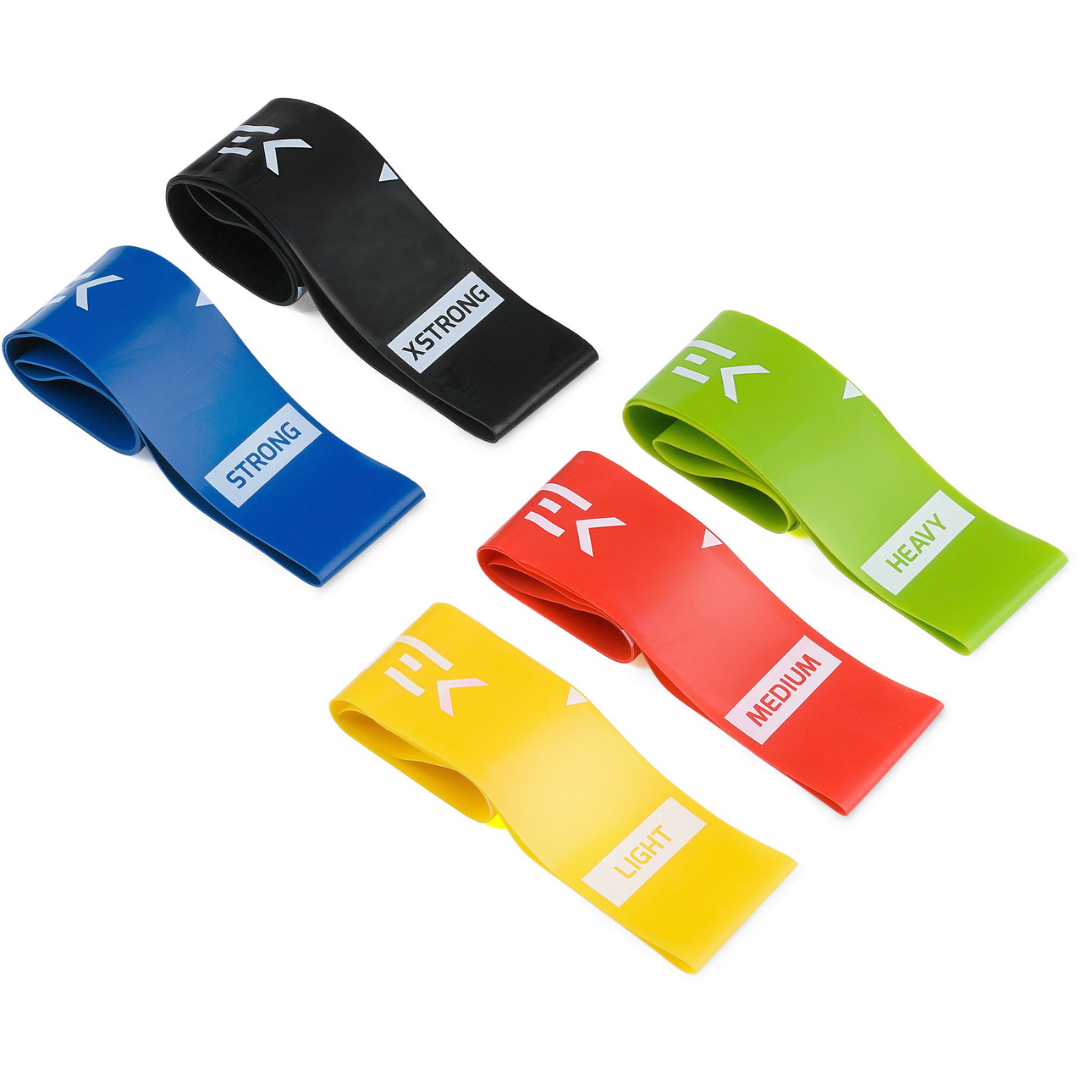 Набор резинок для фитнеса Gymtek 0,5-30 кг (2912) - фото 4 Набор резинок для фитнеса Gymtek 0,5-30 кг (2912) - фото 4