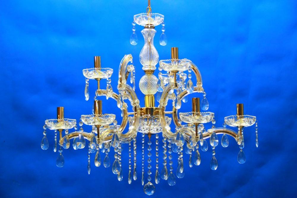 Люстра свеча Ray L14002207/12 FGD+WT (IR006613)