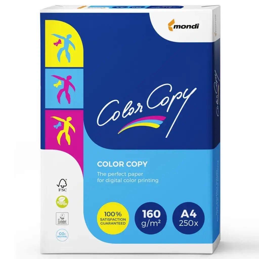 Бумага офисная Color Copy A4 160 г/м2 250 листов (1554)