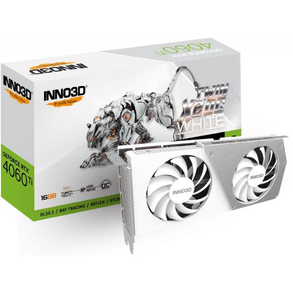 Видеокарта Inno3D GeForce RTX4060 Ti iChill X3 White (N406T2-16D6X-178055W) - фото 3