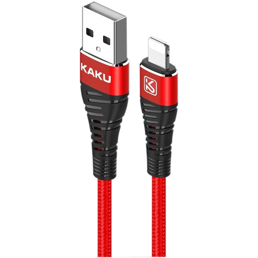 USB кабель Kaku KSC-298 USB-Lightning 1 м Red (1253067421)