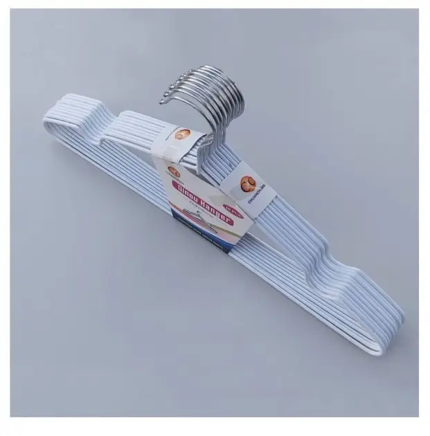 Тремпел для одежды 50 шт. Белый - фото 4 Тремпел для одежды 50 шт. Белый - фото 4