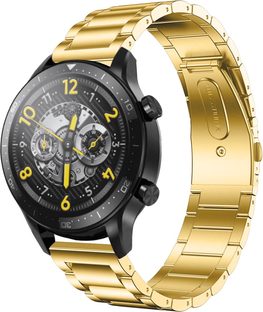 Браслет металлический Shape для Realme Watch S Pro Gold (25284-2A)