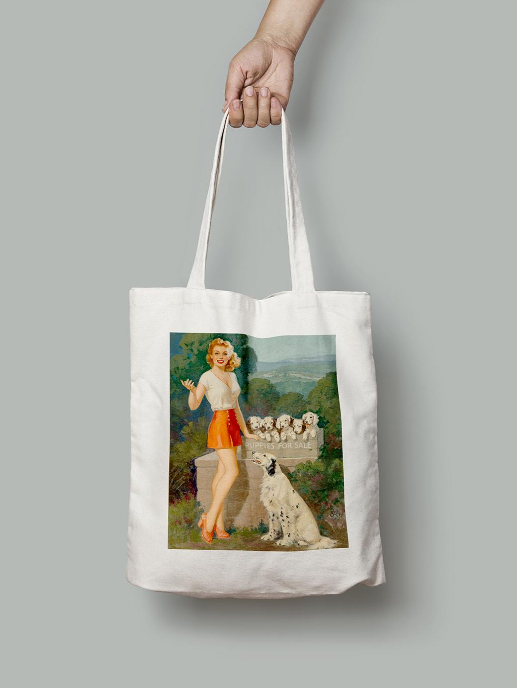 Еко-сумка Любителька далматинцев. Уолт Отто шопер (pin_up010183_Bag) Еко-сумка Любителька далматинцев. Уолт Отто шопер (pin_up010183_Bag)