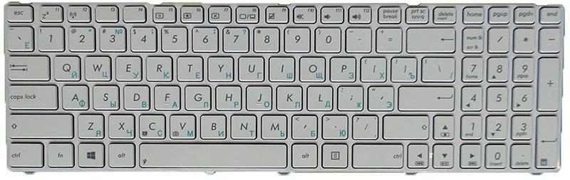 Клавиатура для ноутбука Asus UL50/UL50VT матовая (04GNV32KRU00)