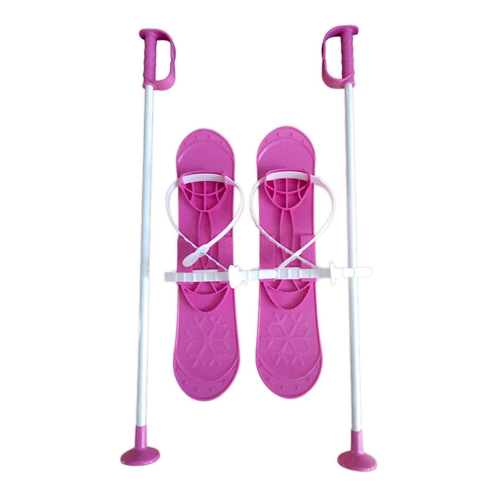 Набір лижний дитячий Marmat Big Foot Рожевий (11292) - фото 2 Набір лижний дитячий Marmat Big Foot Рожевий (11292) - фото 2