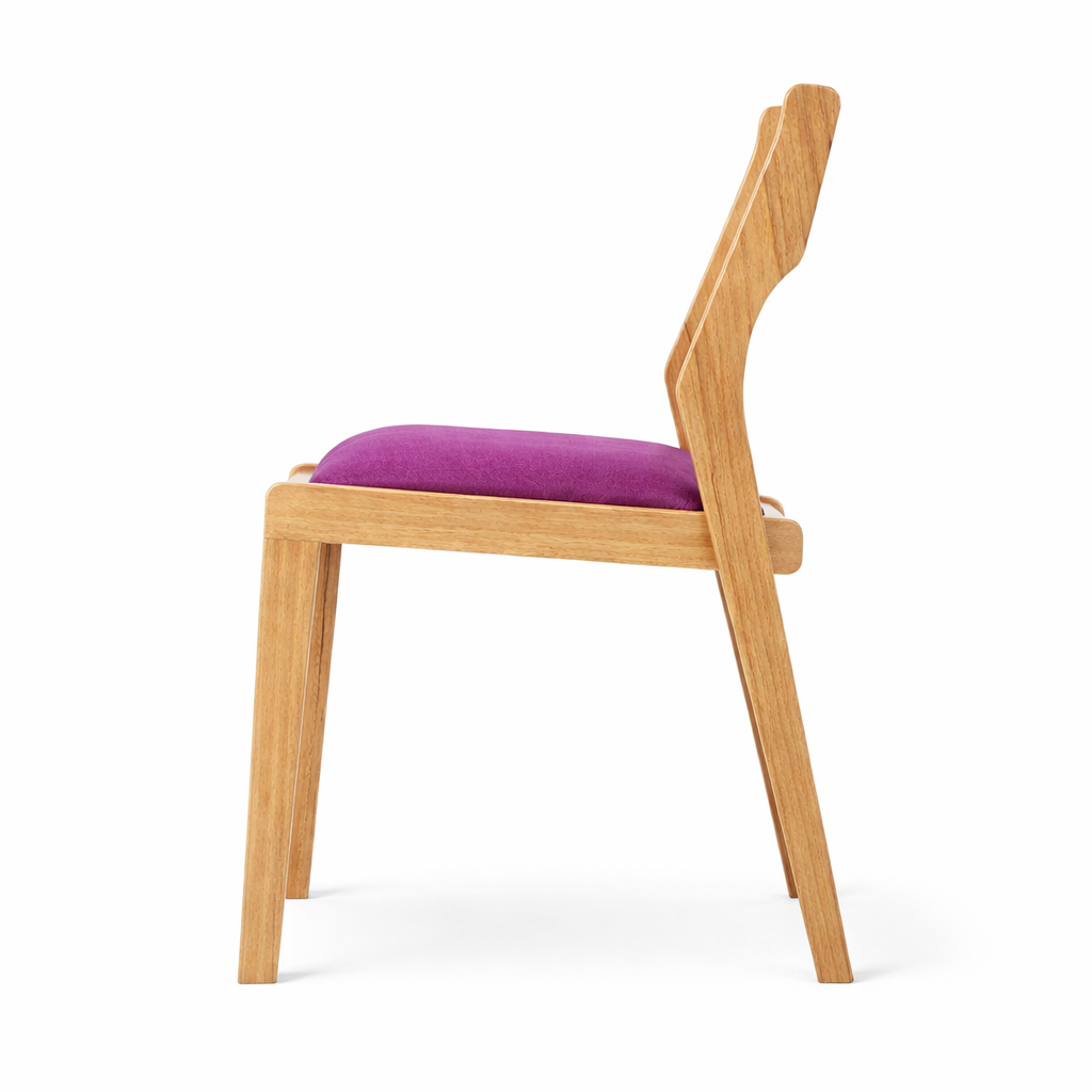 Стул дизайнерский Hillwood Design из натурального дерева дуба Киото Cyklam