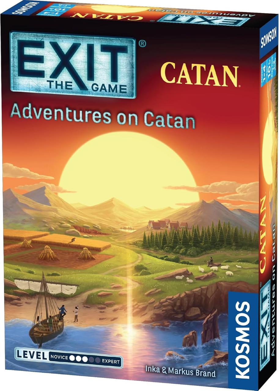 Настільна гра EXIT Adventures on Catan (3040349284)