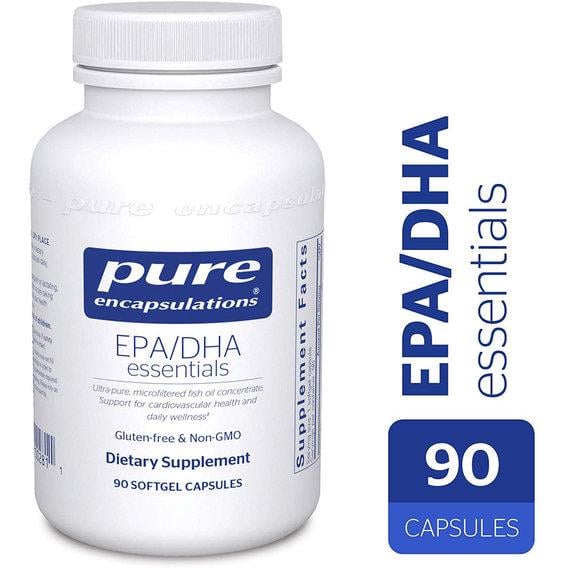 Омега 3 Pure Encapsulations EPADHA Essentials 90 Caps (PE-00281) - фото 4