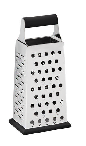 Тертка з корозійностійкою сталі Lessner 4 грані (10094)