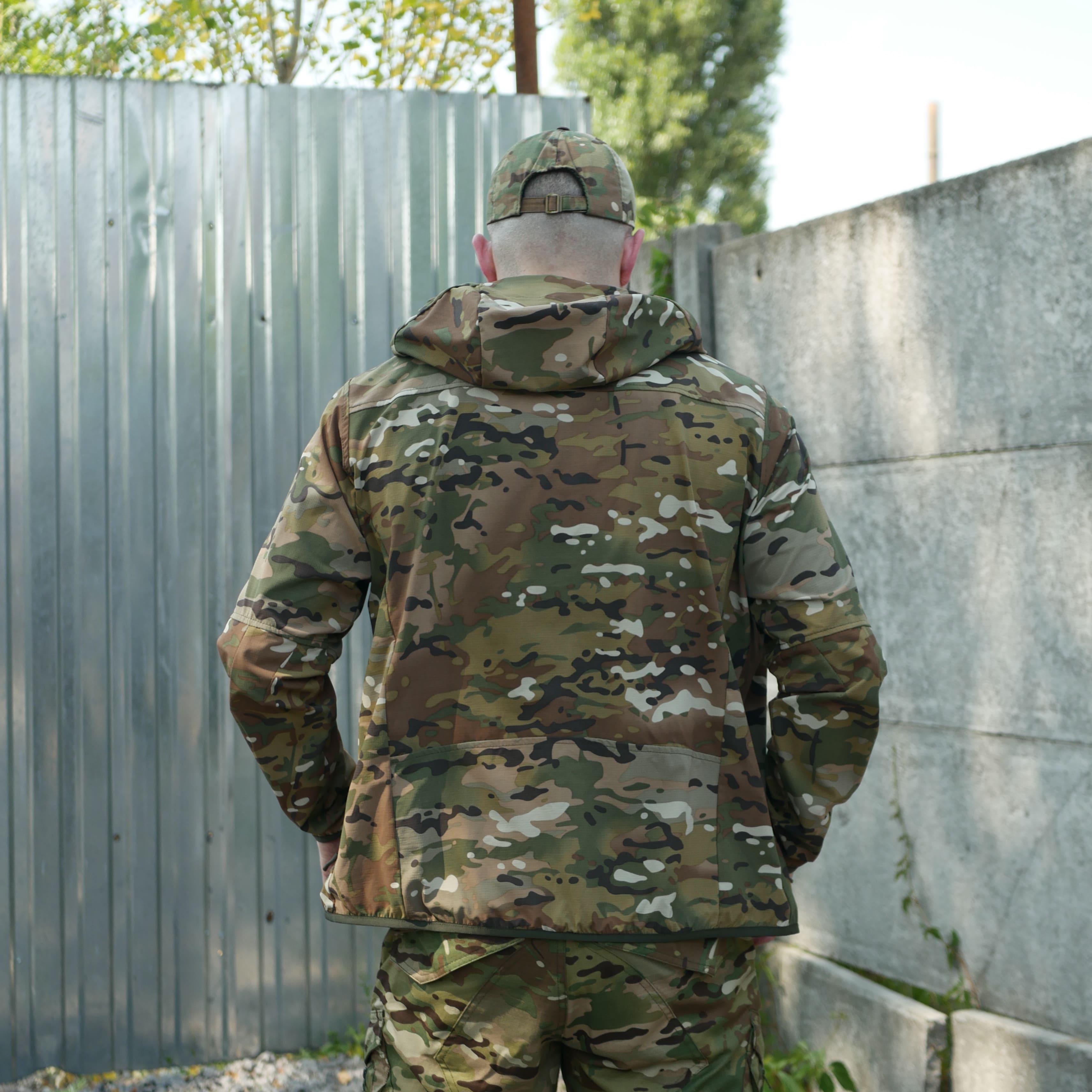 Куртка летняя штормовая BR для сложных условий в L Мультикам (1846-L) - фото 10 Куртка летняя штормовая BR для сложных условий в L Мультикам (1846-L) - фото 10