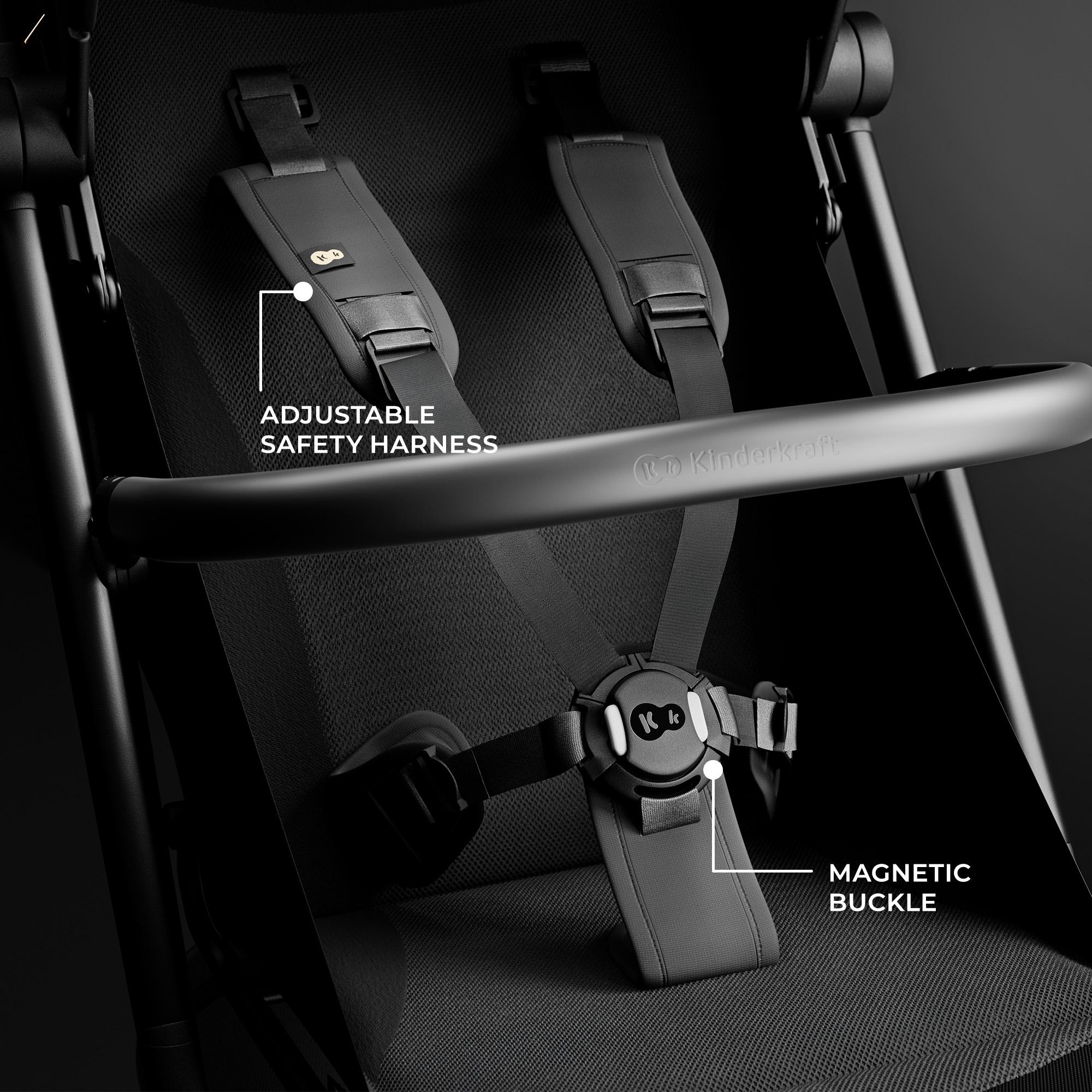 Коляска прогулочная Kinderkraft Pilot 2 Midnight Black (SPILO02BLK0000) - фото 7 Коляска прогулочная Kinderkraft Pilot 2 Midnight Black (SPILO02BLK0000) - фото 7