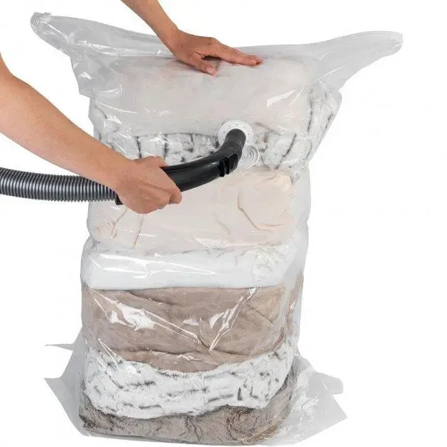 Вакуумные пакеты для одежды и вещей хранения 70х100 см 5 шт. (2500516014) - фото 4