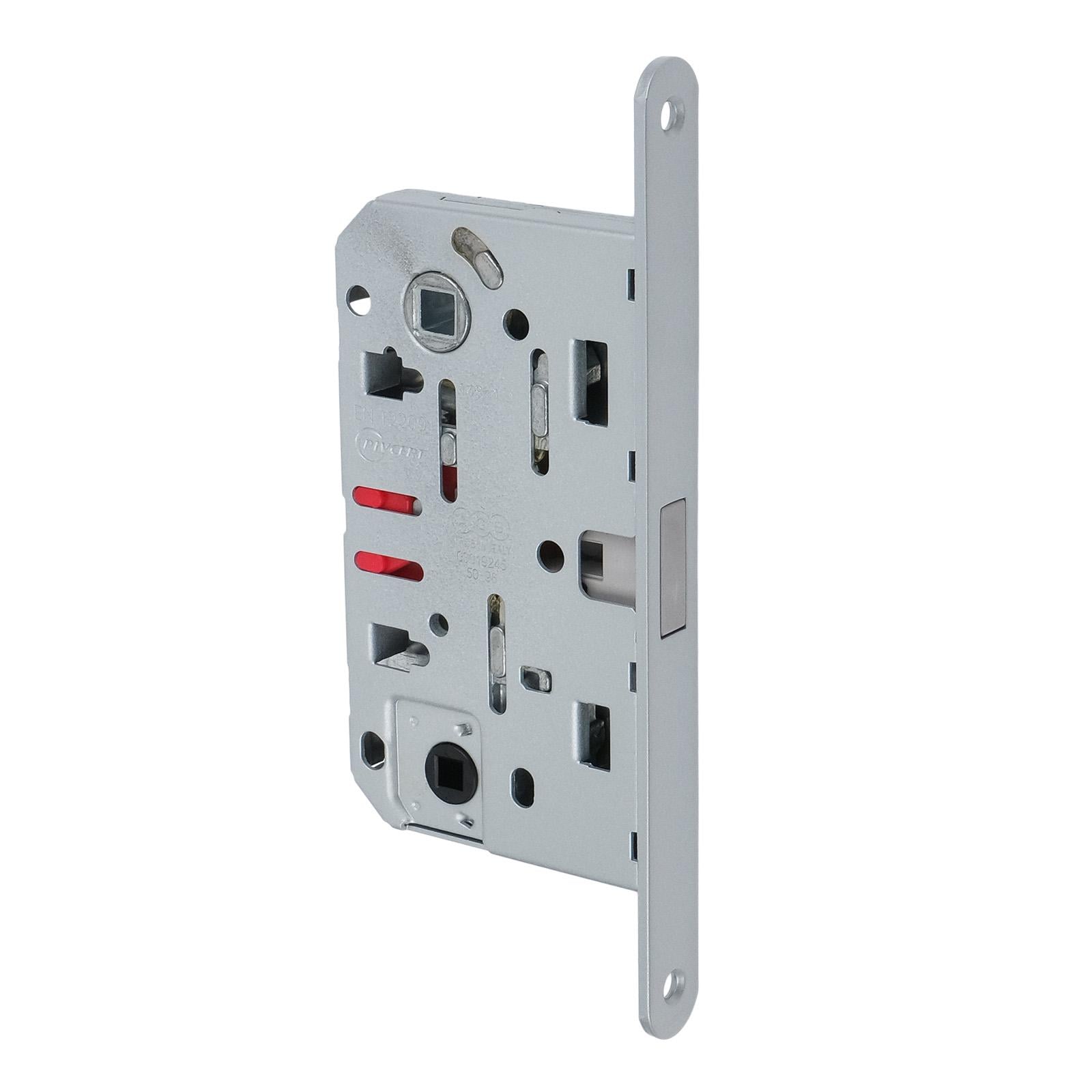 Замок врезной магнитный WC AGB Mediana Polaris XT 96/50 мм Хром матовый (B06102.50.34) Замок врезной магнитный WC AGB Mediana Polaris XT 96/50 мм Хром матовый (B06102.50.34)