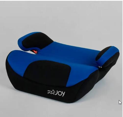 Автокресло бустер Joy 27151 для детей от 4 года до 12 лет группа 2/3 15-36 кг Синий (29-7-88162)