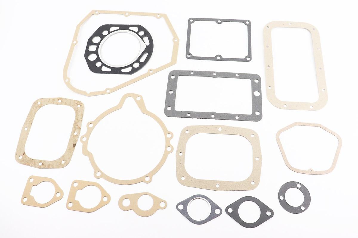 Прокладки двигателя к двигателям R190N 90 мм 14 дет. под крышку 8 отверстий (999509)