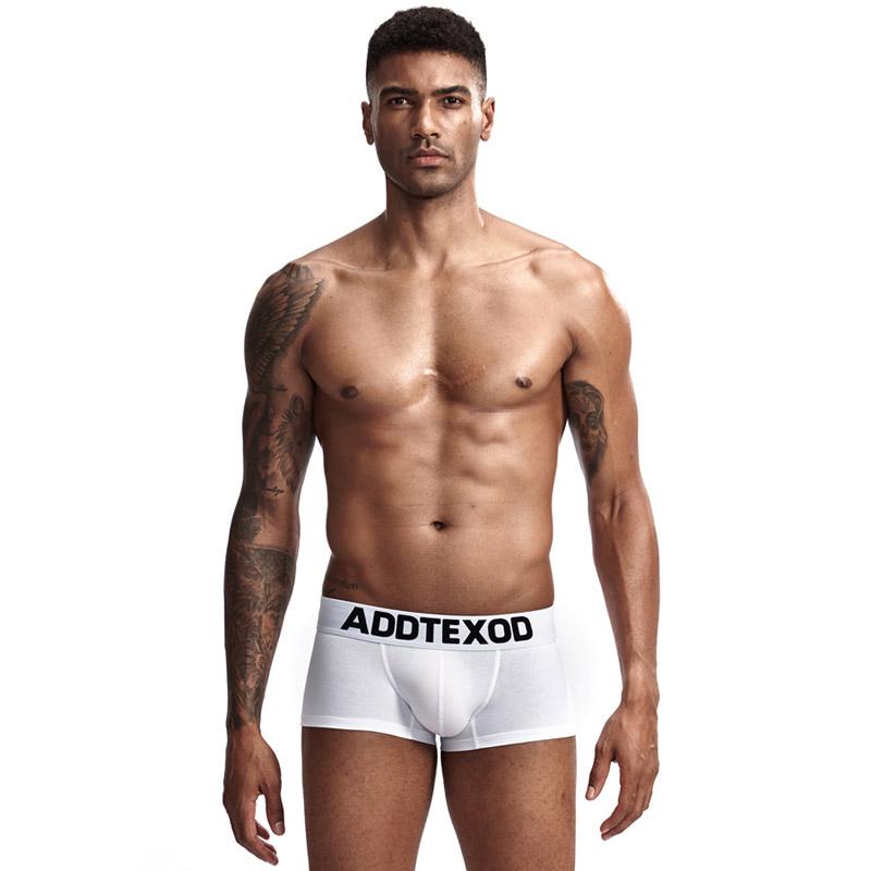 Комплект мужских трусов Addtexod M 5 шт. Разноцветный (7666) Комплект мужских трусов Addtexod M 5 шт. Разноцветный (7666)