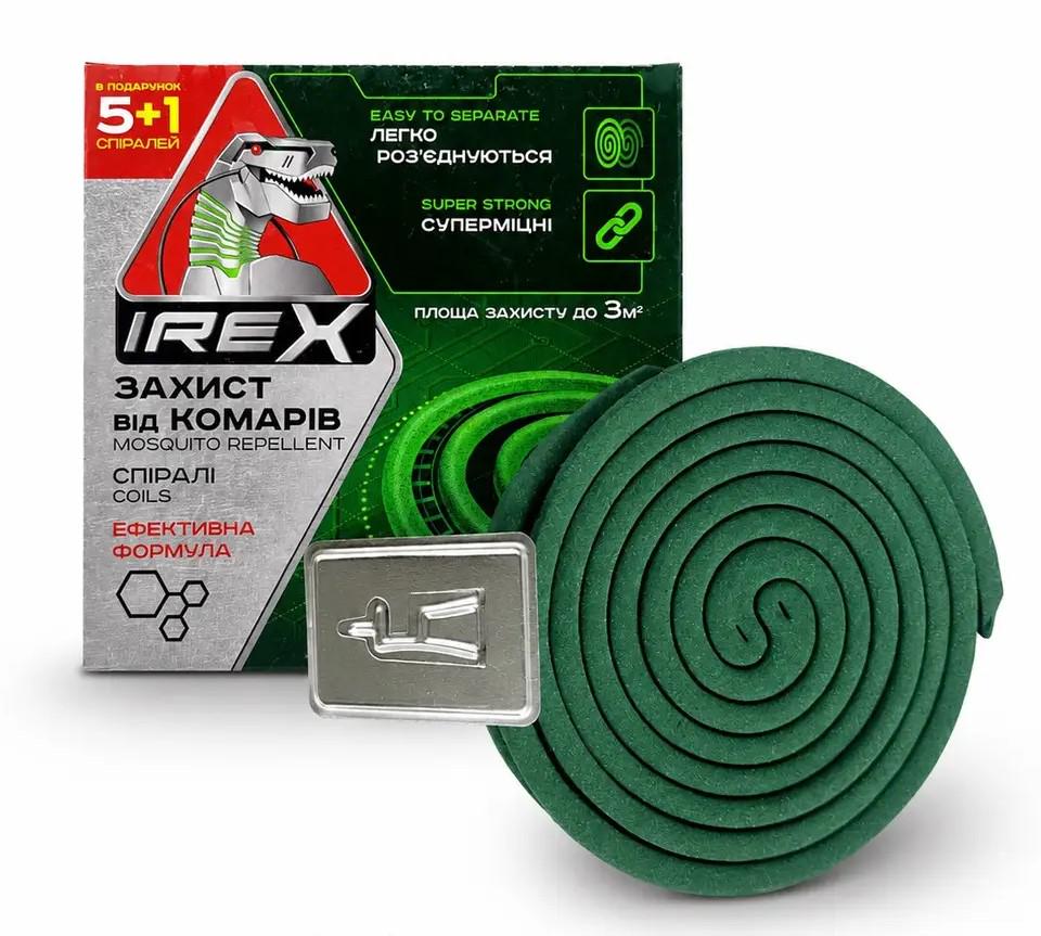 Спіраль від комарів IREX 5+1 спіралей та підставка Зелений (65412874593)