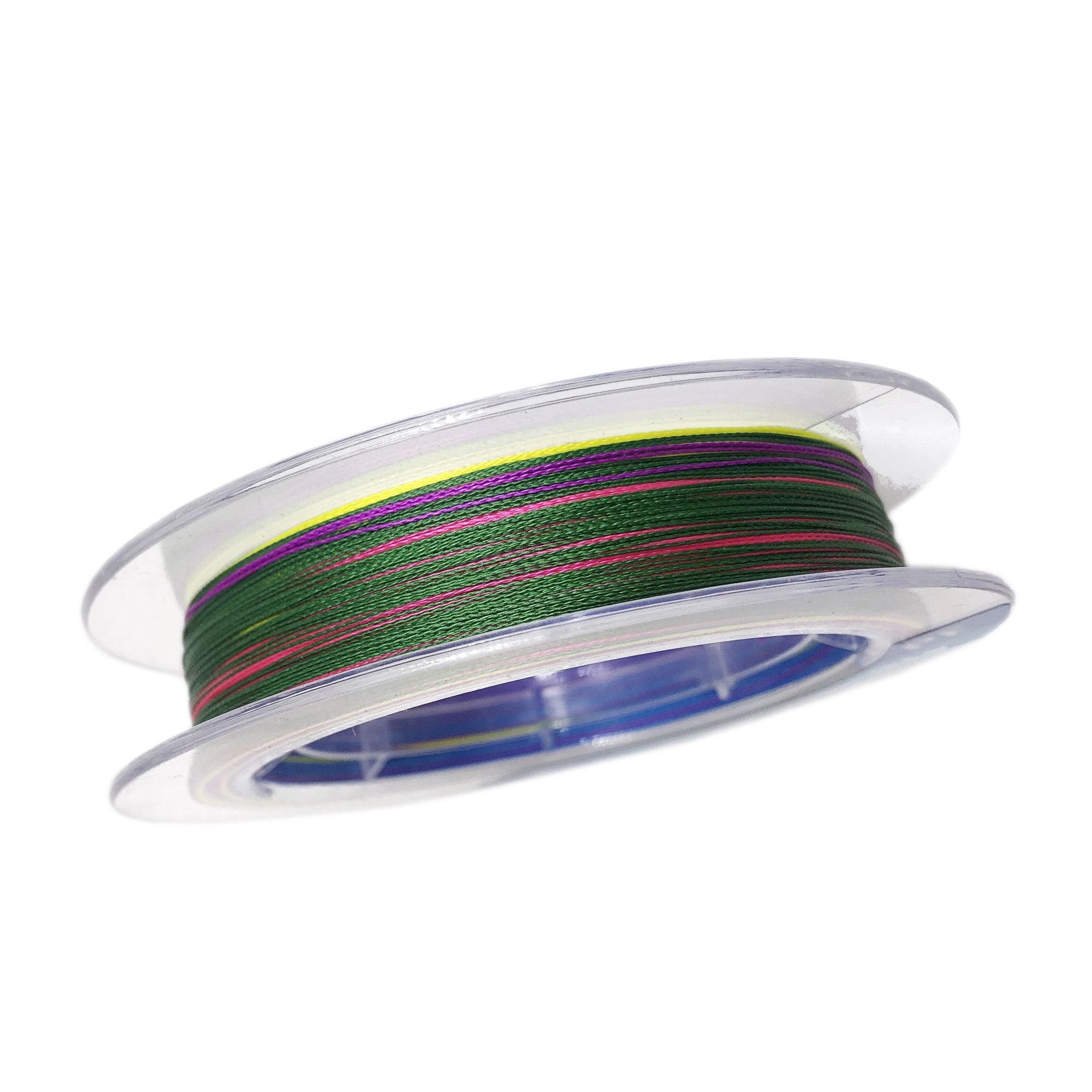 Шнур Aidiao Line Braided PEx4 1.0 100 м 0.165 мм 12.5 кг Різнокольоровий (7860) - фото 2 Шнур Aidiao Line Braided PEx4 1.0 100 м 0.165 мм 12.5 кг Різнокольоровий (7860) - фото 2