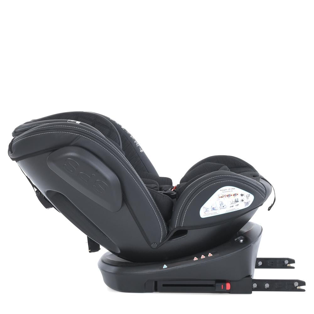 Автокресло детское ME 1045 EVOLUTION 2 0-36 кг 360° ISOFIX/Top Tether с поворотом полоска Черный (30330762) - фото 5