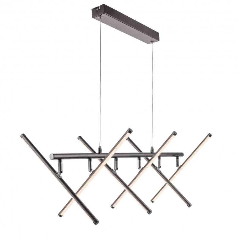 Люстра подвесная Brille BL-460S/48 W BR LED для натяжного потолка