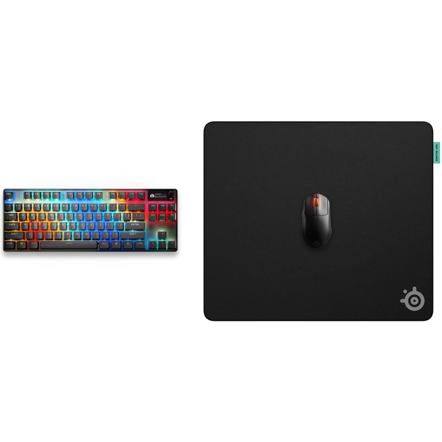 Килимок для мишки SteelSeries QcK Performance Balance L 490x420x3,5 мм Black (63432) - фото 3