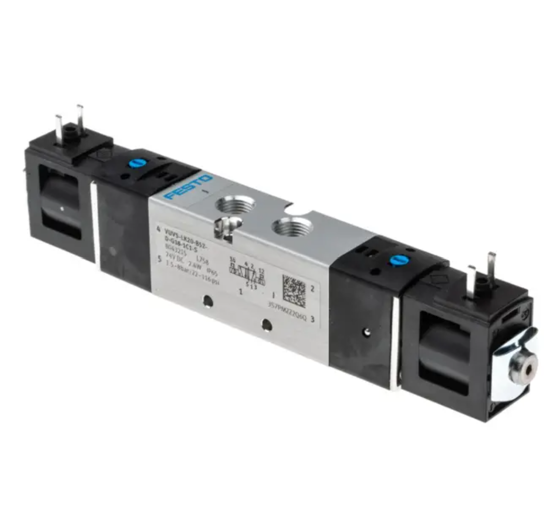 Электромагнитный распределитель Festo VUVS-LK20-B52-D-G18-1C1-S