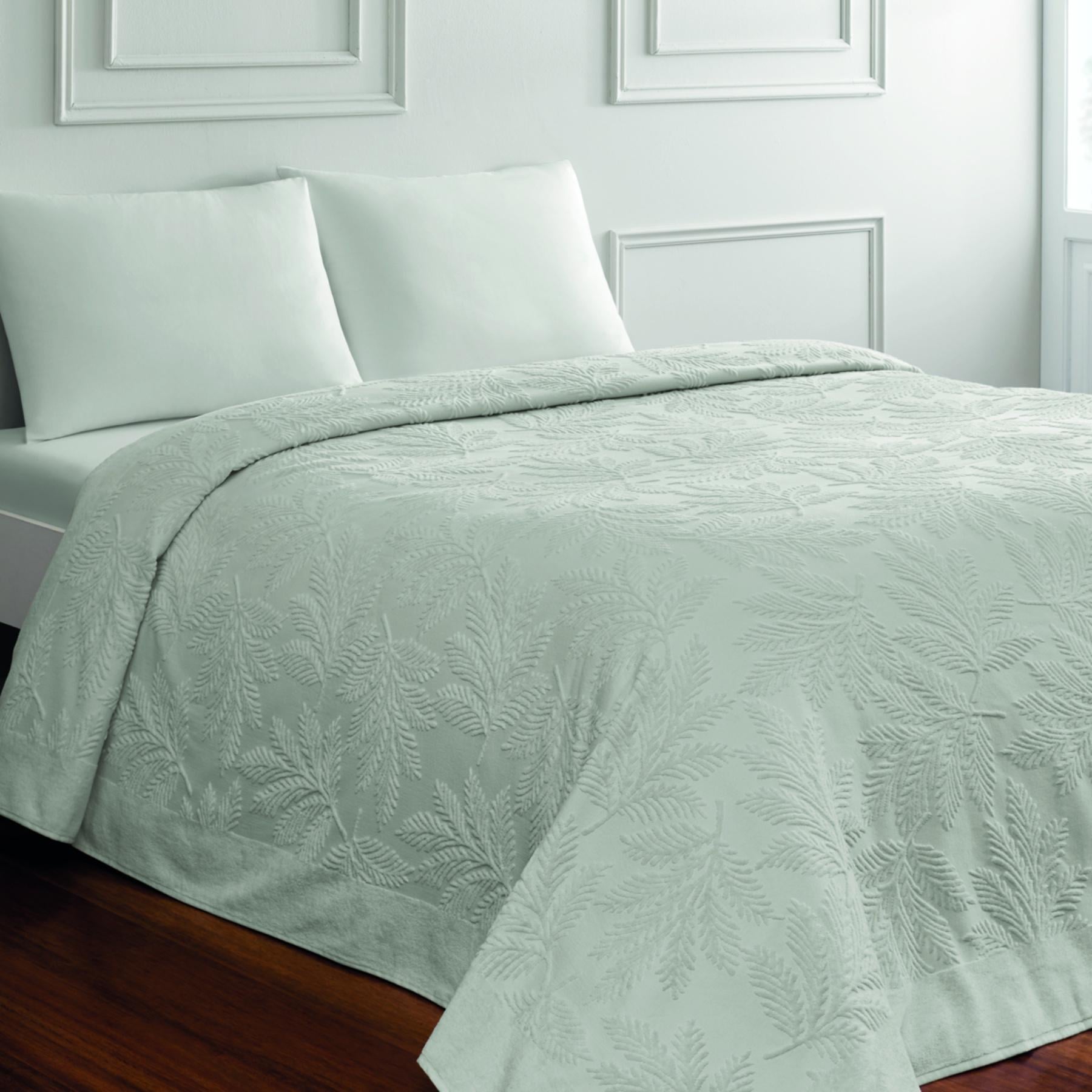 Покрывало махровое Tivolyo Home Caserta gri 220x240 см евро (2000022282968)