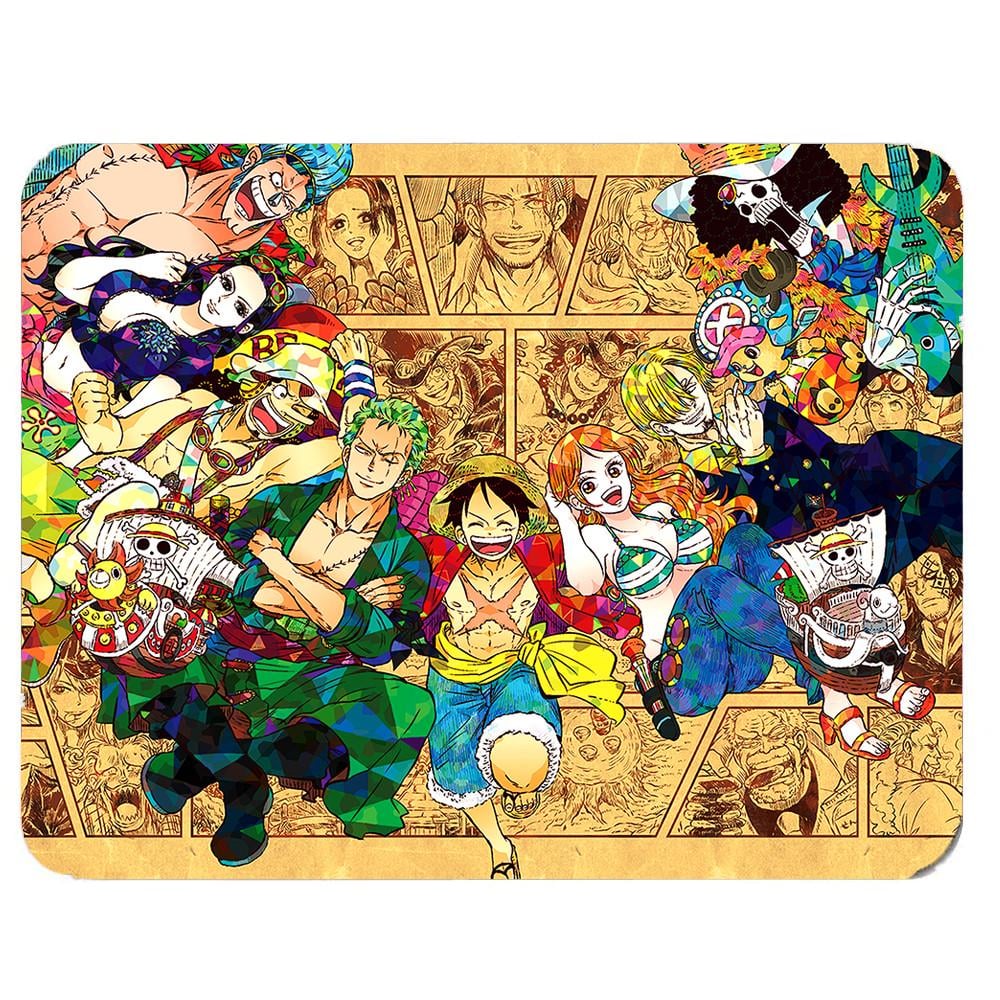 Коврик для мышек аниме Ван-Пис One Piece 18х22 см (k255)